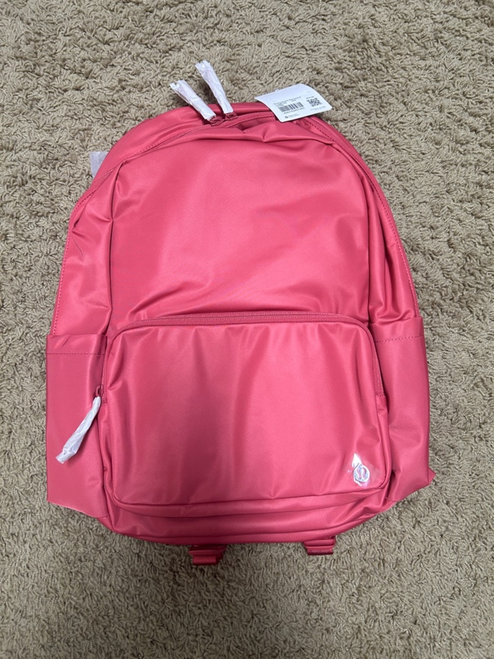 Desert Red Everywhere Backpack with Front Pocket